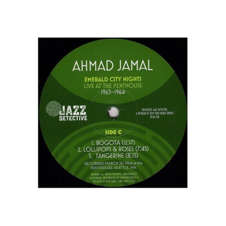 8435395503522, Виниловая пластинка Jamal, Ahmad, Emerald City Nights: Live At The Penthouse 1963 - 1964 - фото 7