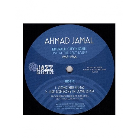 8435395503539, Виниловая пластинка Jamal, Ahmad, Emerald City Nights: Live At The Penthouse 1965 - 1966 - фото 7