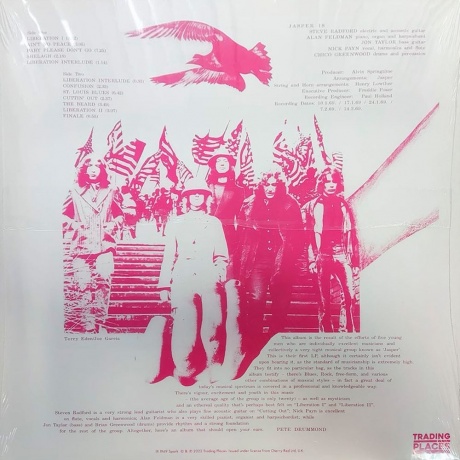 Jasper - Liberation (5060672880824) виниловая пластинка - фото 3