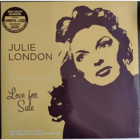 3700477835422, London, Julie, Love For Sale (coloured) виниловая...