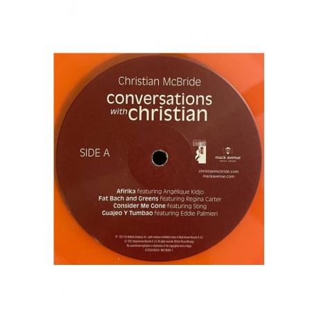 0673203105010, Виниловая пластинка McBride, Christian, Conversations With Christian (coloured) - фото 5