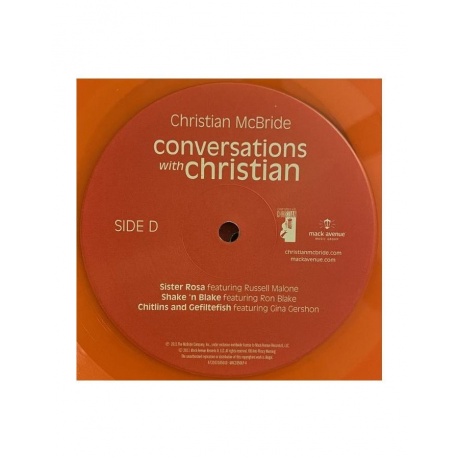 0673203105010, Виниловая пластинка McBride, Christian, Conversations With Christian (coloured) - фото 8