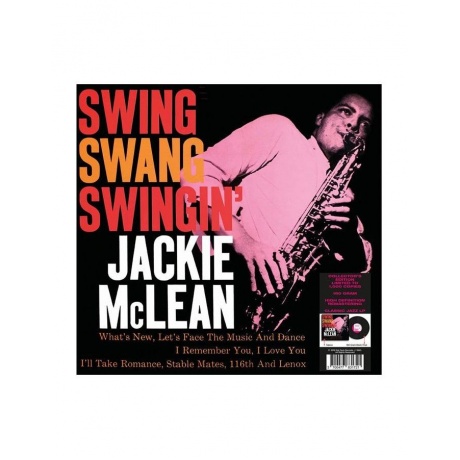 3700477831721, Виниловая пластинка McLean, Jackie, Swing, Swang, Swingin' - фото 1