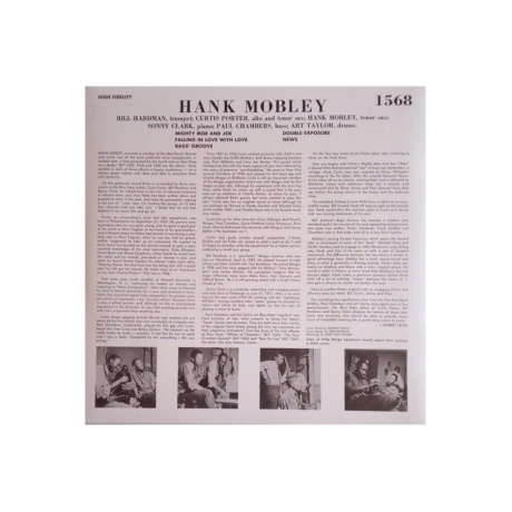 3700477835101, Виниловая пластинка Mobley, Hank, Hank Mobley - фото 2