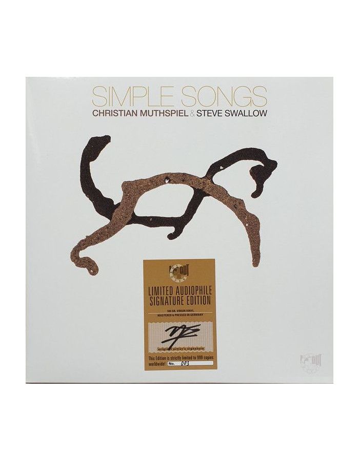 0798747712019, Виниловая пластинка Muthspiel, Christian; Swallow, Steve, Simple Songs