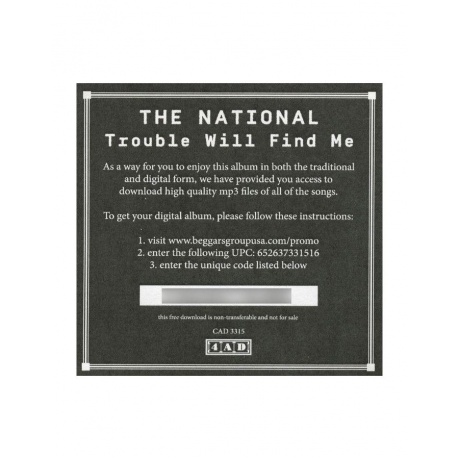 0652637331516, Виниловая пластинка National, The, Trouble Will Find Me - фото 16