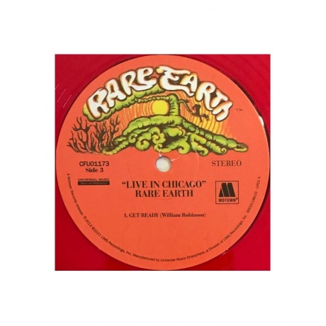 0819514011736, Виниловая пластинка Rare Earth, Live In Chicago (coloured) - фото 5