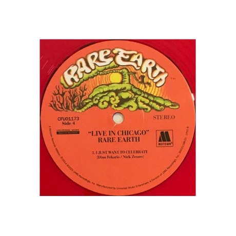 0819514011736, Виниловая пластинка Rare Earth, Live In Chicago (coloured) - фото 6