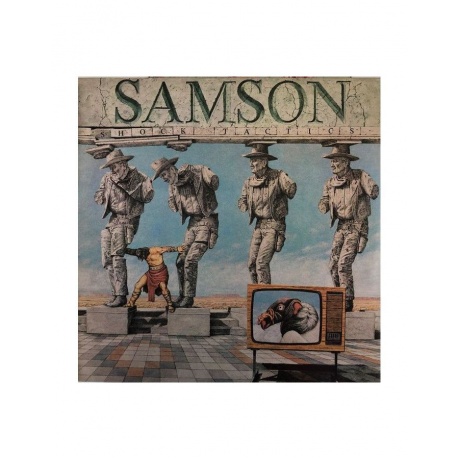 0819514012115, Виниловая пластинка Samson, Shock Tactics (coloured) - фото 1
