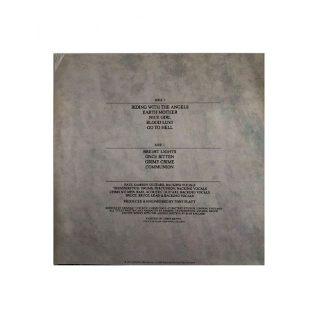 Samson - Shock Tactics (coloured) (0819514012115) виниловая пластинка - фото 2