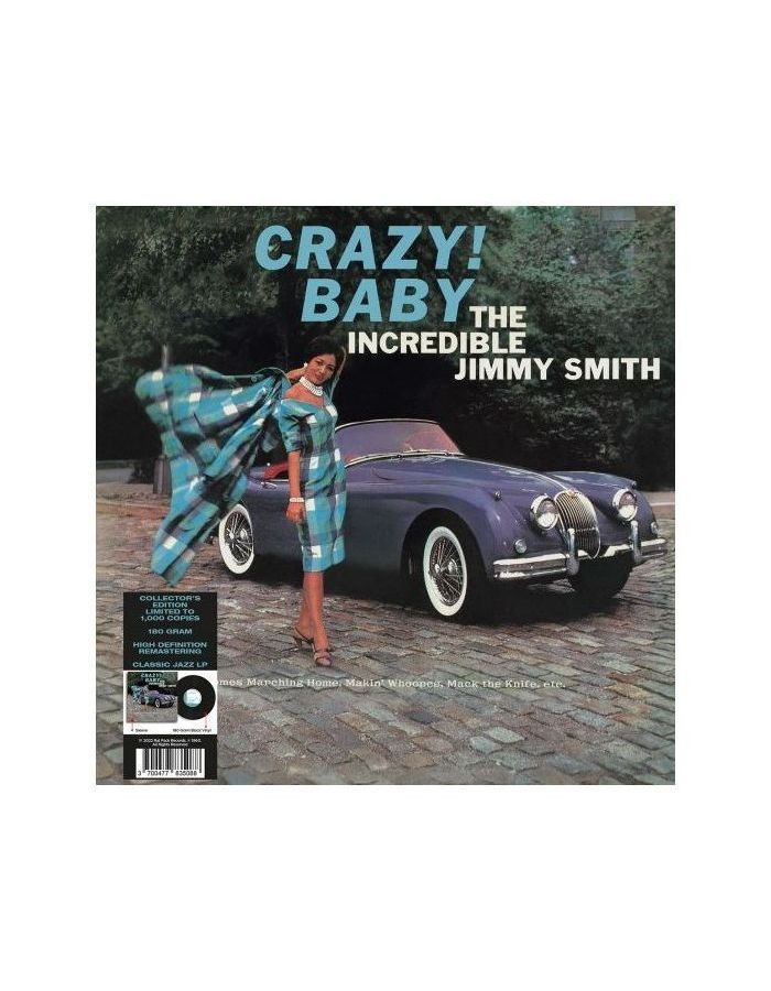 3700477835088, Виниловая пластинка Smith, Jimmy, Crazy! Baby