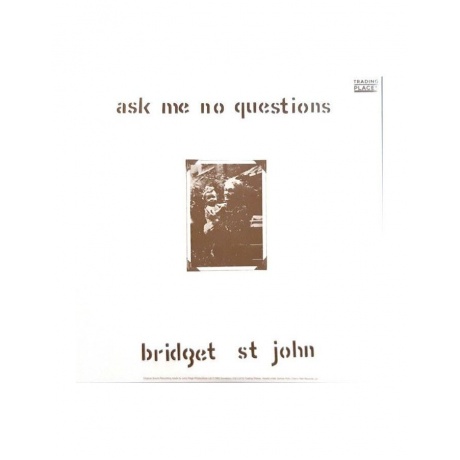 5060672880138, Виниловая пластинка St. John, Bridget, Ask Me No Questions - фото 2