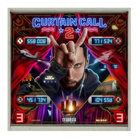 0602448000248, Виниловая пластинка Eminem, Curtain Call 2 - фото 2