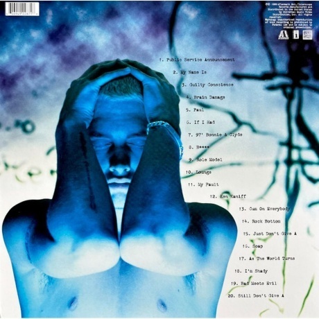 Eminem - The Slim Shady LP (0606949028718) виниловая пластинка - фото 2