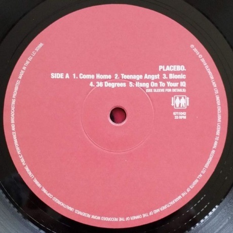 Placebo - Placebo (5056167110422) виниловая пластинка - фото 5