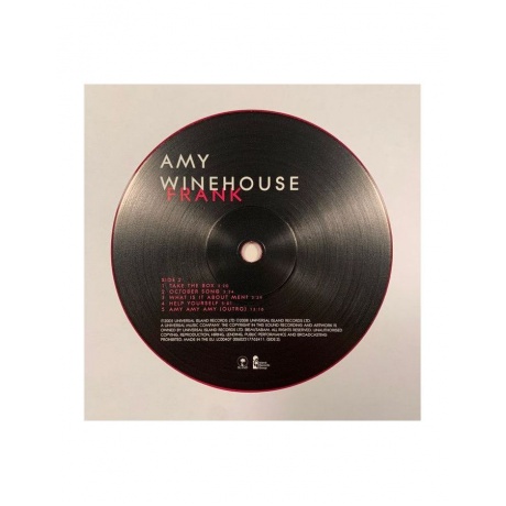 0602517762411, Виниловая пластинка Winehouse, Amy, Frank - фото 6