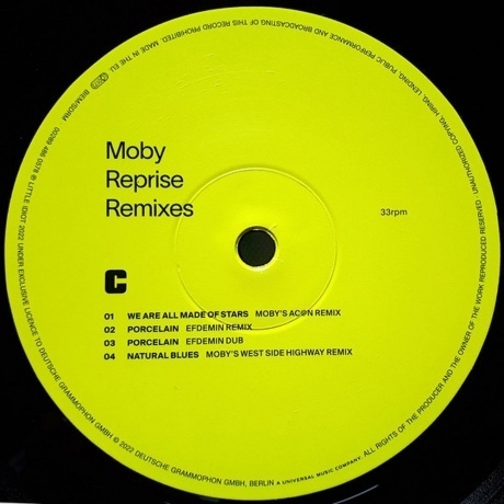 Moby - Reprise Remixes (0028948605767) виниловая пластинка - фото 7