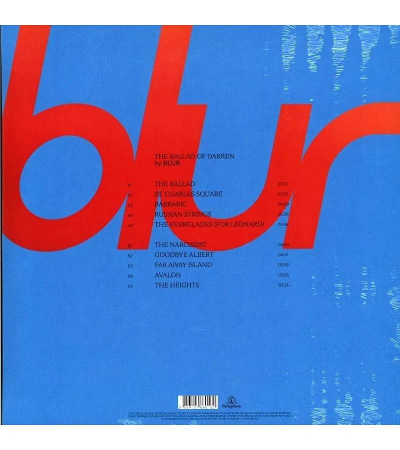 5054197660160, Виниловая пластинка Blur, The Ballad Of Darren - фото 2