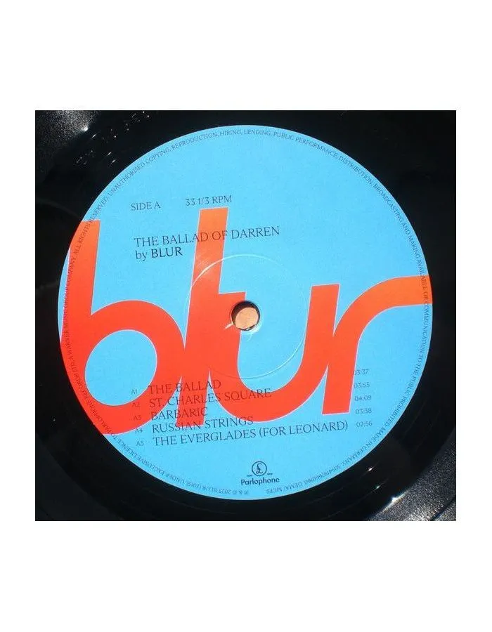 5054197660160, Виниловая пластинка Blur, The Ballad Of Darren - фото 4