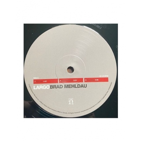 Brad Mehldau - Largo (0075597904901) виниловая пластинка - фото 6