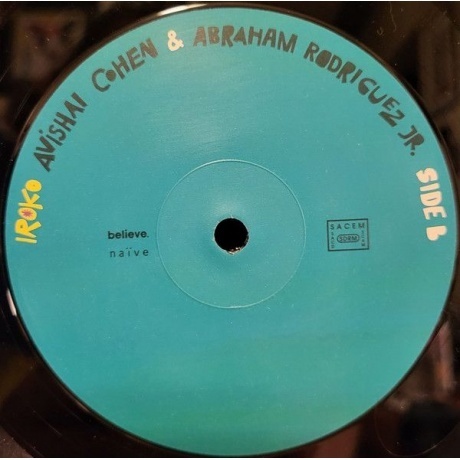 Avishai Cohen; Abraham Rodriguez - Iroko (3700187680817) виниловая пластинка - фото 4