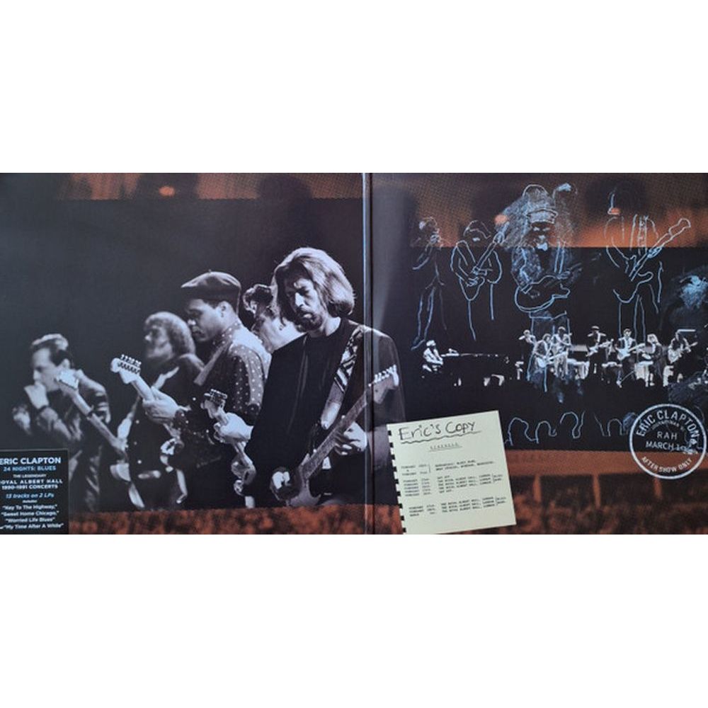 0093624866428, Clapton, Eric, 24 Nights: Blues виниловая пластинка - фото 3