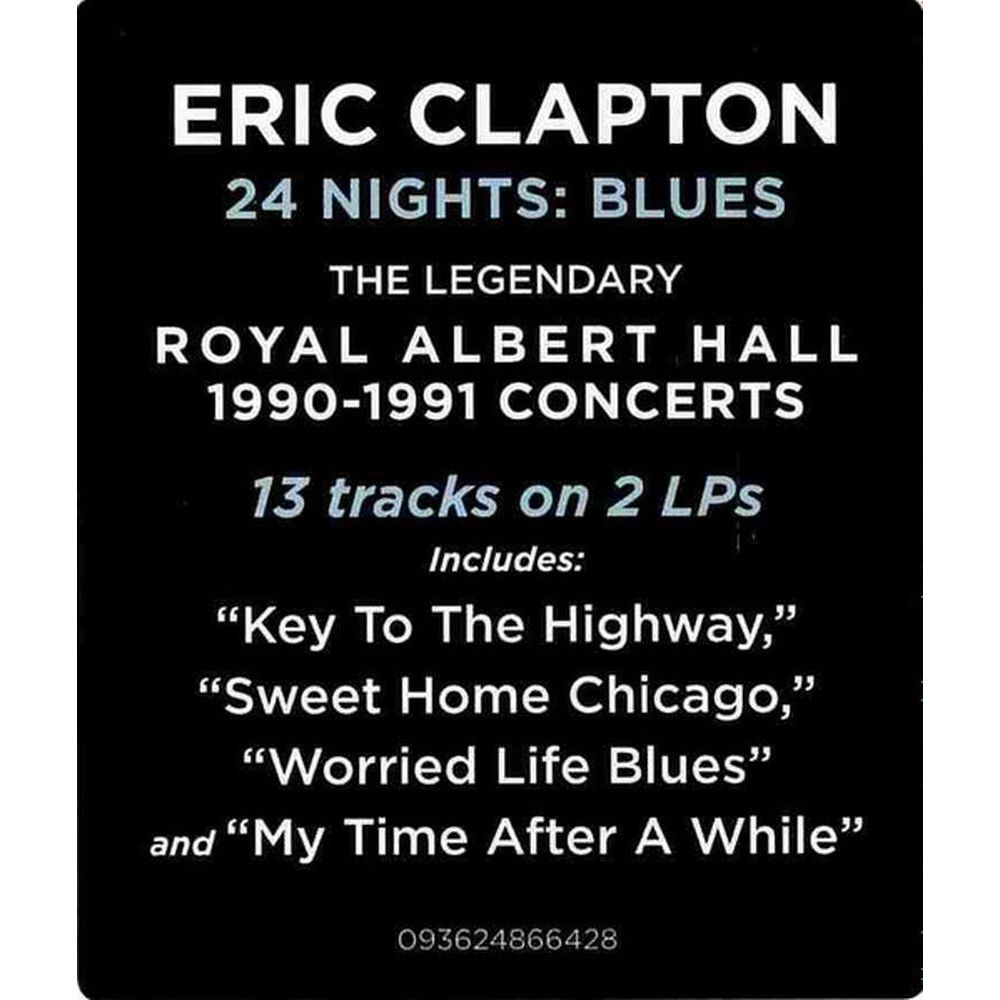 0093624866428, Clapton, Eric, 24 Nights: Blues виниловая пластинка - фото 10