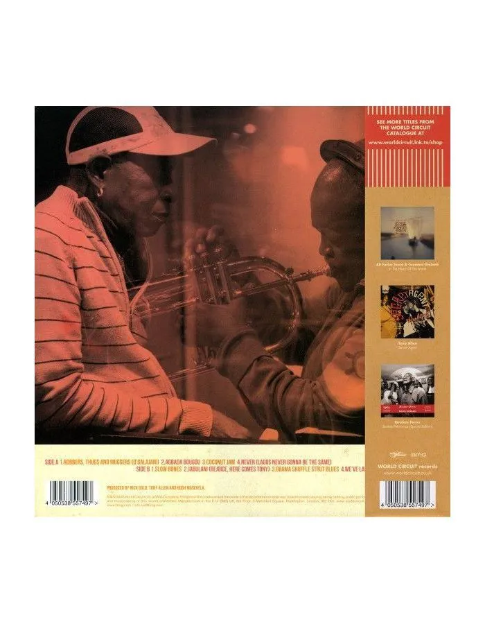 Виниловая пластинка Allen, Tony; Masekela, Hugh, Rejoice (4050538557497) - фото 8