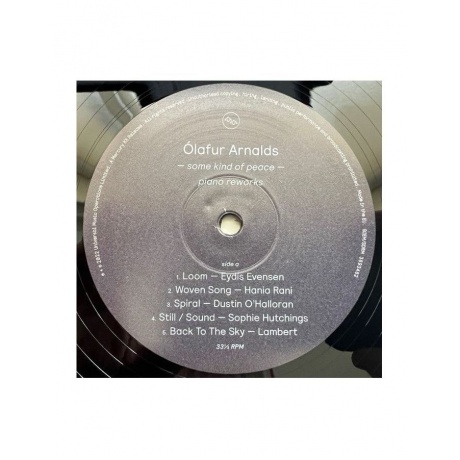Виниловая пластинка Arnalds, Olafur, Some Kind Of Peace - Piano Reworks (0602438934829) - фото 3