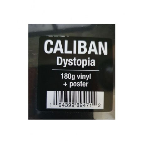 Виниловая пластинка Caliban, Dystopia (0194399894712) - фото 3