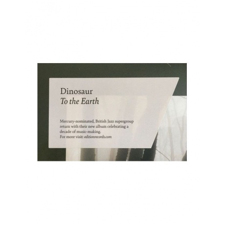 Виниловая пластинка Dinosaur, To The Earth (5060509790982) - фото 5