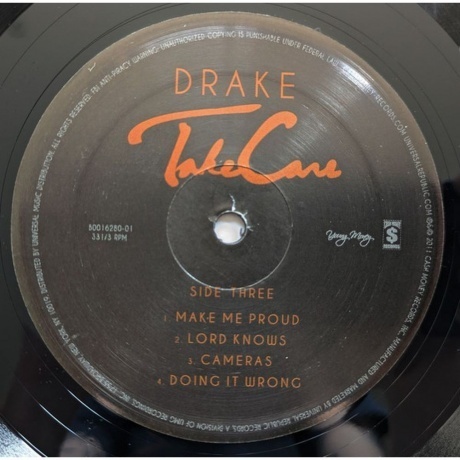Drake - Take Care (0602527867960) виниловая пластинка - фото 7