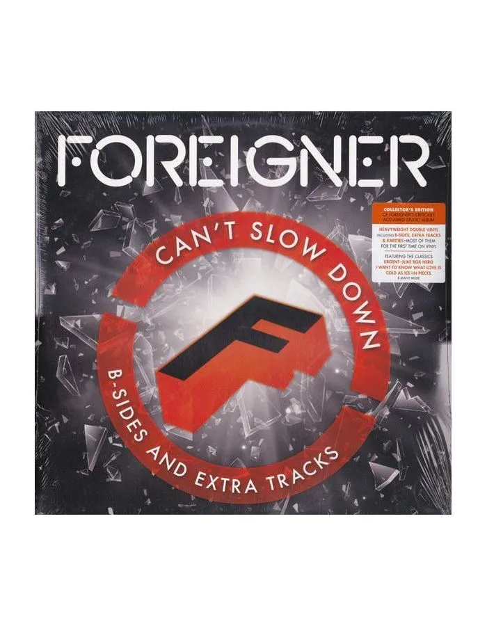 Виниловая пластинка Foreigner, Can't Slow Down (coloured) (4029759154075) - фото 2