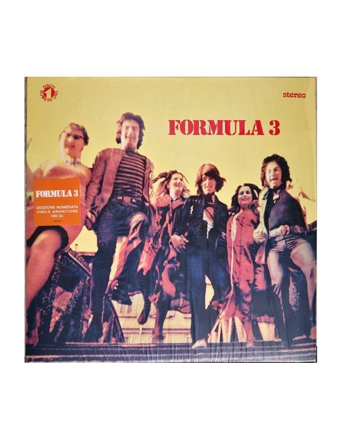 Виниловая пластинка Formula 3, Formula 3 (coloured) (0196587002312) ammaniti niccolo io e te