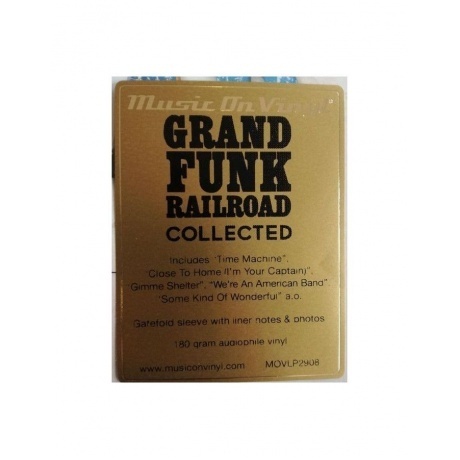 Grand Funk Railroad - Collected (0600753912829) виниловая пластинка - фото 2