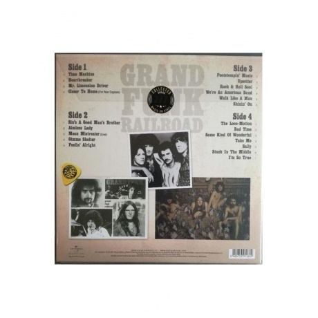 Grand Funk Railroad - Collected (0600753912829) виниловая пластинка - фото 3