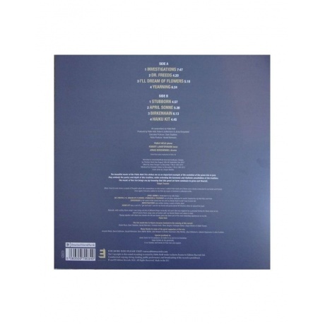 Pablo Held - Investigations (5060509790340) виниловая пластинка - фото 2