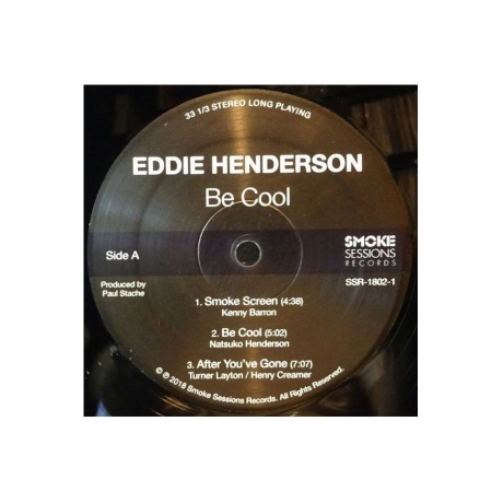Виниловая пластинка Henderson, Eddie, Be Cool (0888295692854) - фото 5