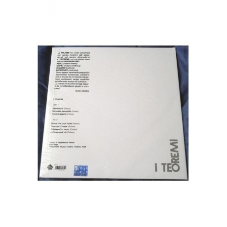 I Teoremi - I Teoremi (8016158304541) виниловая пластинка - фото 2