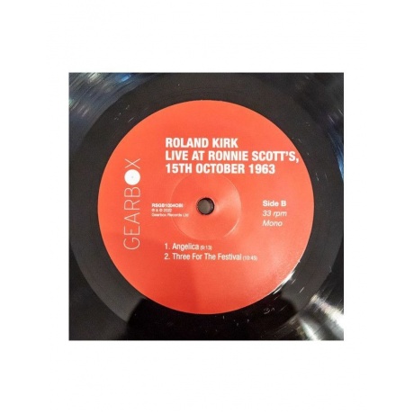 Виниловая пластинка Kirk, Roland, Live At Ronnie Scott's 1963 (4571524500407) - фото 12