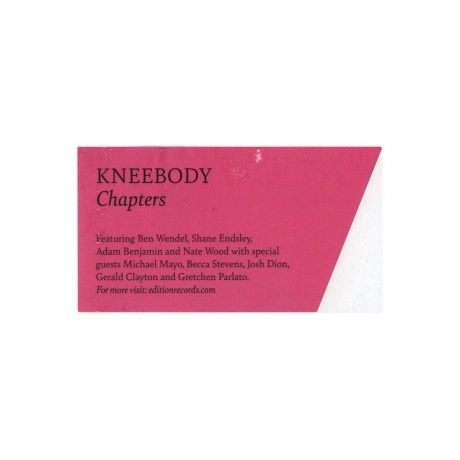 Виниловая пластинка Kneebody, Chapters (5060509790807) - фото 9