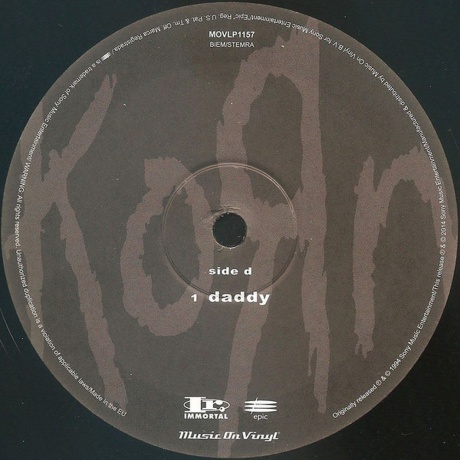 Korn - Korn (8718469536375) виниловая пластинка - фото 6