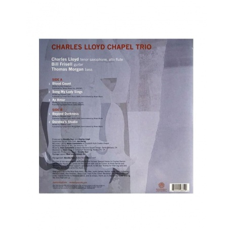 Виниловая пластинка Lloyd, Charles, Trios: Chapel (0602445266500) - фото 2