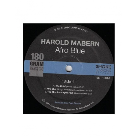 Виниловая пластинка Mabern, Harold, Afro Blue (0888295388580) - фото 5