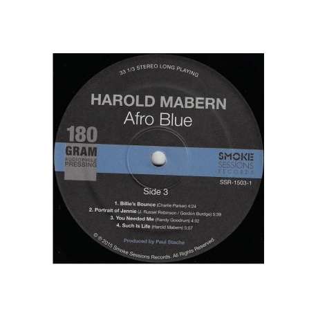 Виниловая пластинка Mabern, Harold, Afro Blue (0888295388580) - фото 7