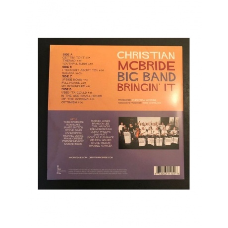Виниловая пластинка McBride, Christian, Bringin' It (0673203111516) - фото 2