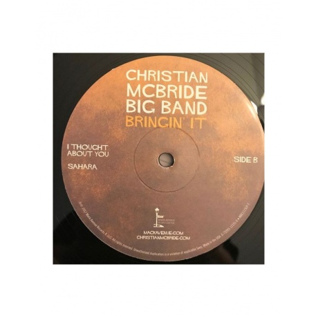 Виниловая пластинка McBride, Christian, Bringin' It (0673203111516) - фото 6