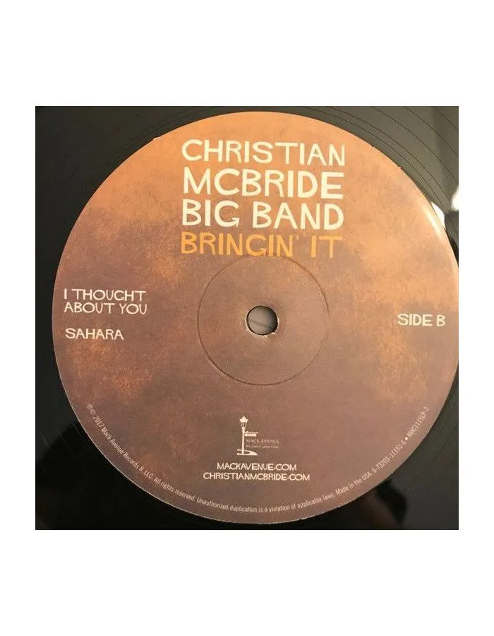 Виниловая пластинка McBride, Christian, Bringin' It (0673203111516) - фото 6