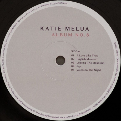 Katie Melua - Album No.8 (4050538624892) виниловая пластинка - фото 4