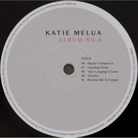 Katie Melua - Album No.8 (4050538624892) виниловая пластинка - фото 5